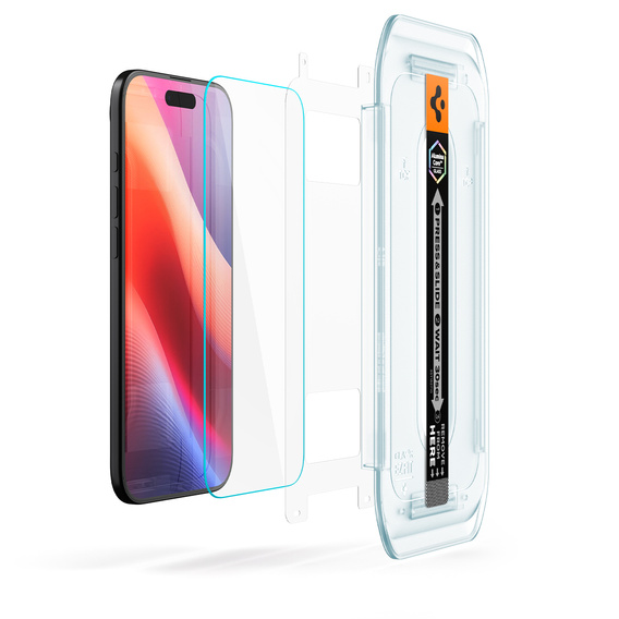 Spigen Glas.TR EZ Fit tempered glass for iPhone Air (2 pieces)