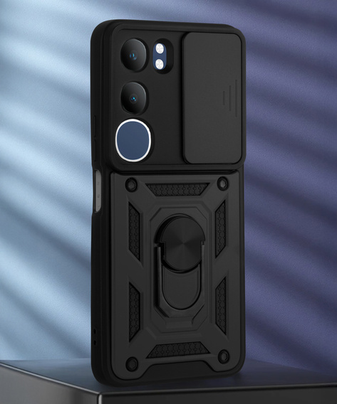 Case for Vivo Y19s, CamShield Slide, black