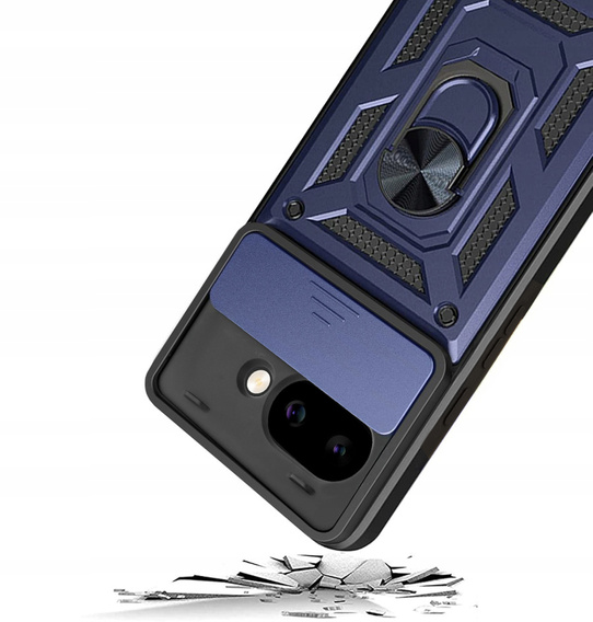 Case for Google Pixel 9A, CamShield Slide, blue