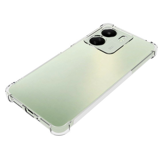 Case for Xiaomi Redmi 13C / Poco C65, Dropproof, transparent
