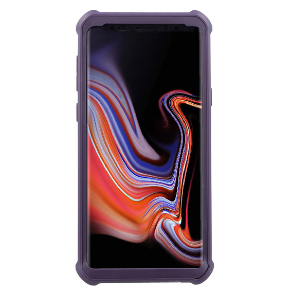 Armored case for Samsung Galaxy Note 9, Dexnor Full Body, purple