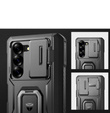 Armored case for Samsung Galaxy Z Fold 6 5G, Dexnor Full Body S-Pen Slot, black