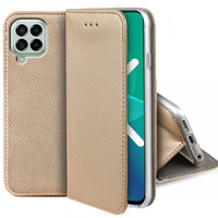 Flip case for Samsung Galaxy M53 5G, Wallet Smart Magnet, blue