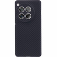 Case for OnePlus 12 5G, Aramid Fiber Cover, black