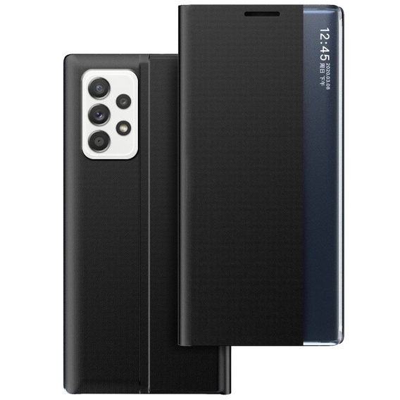 Flap case for Samsung Galaxy A32 5G, Side View, black