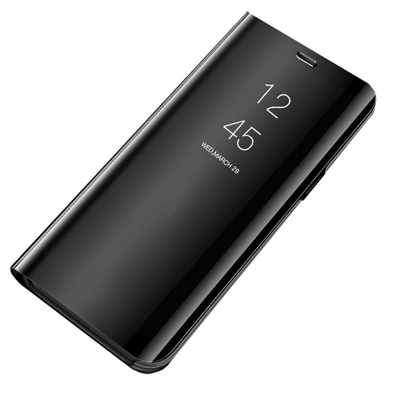 Case for Samsung Galaxy A22 5G, Clear View, black