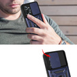 Case for Realme C31, CamShield Slide, dark blue