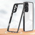 Case for Samsung Galaxy A14 5G, Fusion Hybrid, transparent / black