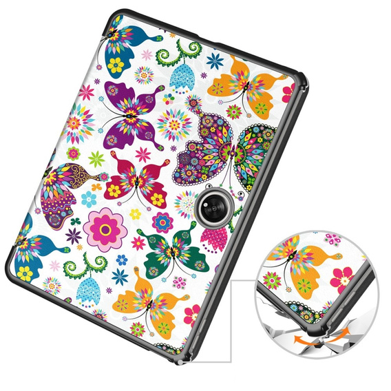 Case for OnePlus Pad, Smartcase, Butterfly