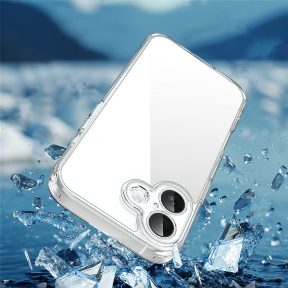 Case for iPhone 17, with camera cover, transparent
