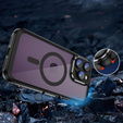 Case for iPhone 14 Pro, ERBORD Impact Guard, MagSafe, black