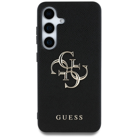 GUESS Grained Big 4G Logo case for Samsung Galaxy S25