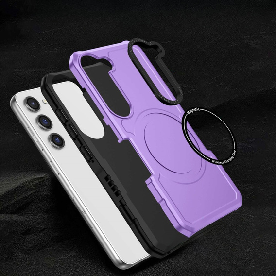 Case for Samsung Galaxy S23 Plus, Protective MagSafe, purple