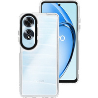 Case for Oppo A60, Fusion Hybrid, transparent