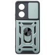 Case for Oppo A38 4G / Oppo A18 4G, CamShield Slide, green