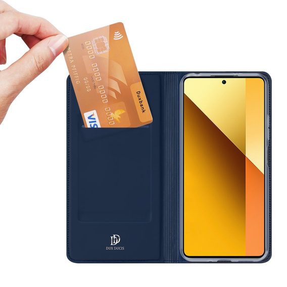 Dux Ducis Case for Xiaomi Redmi Note 13 5G, Skinpro, dark blue