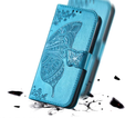 Flip case for Realme 12 Pro 5G / 12 Pro+ 5G, Butterfly, blue
