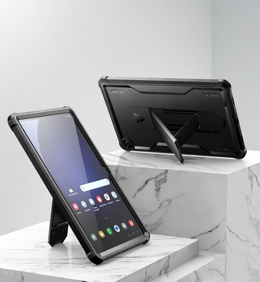 Armored case for Galaxy Tab A9+ Plus, Dexnor Full Body, black