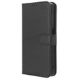 Flip case for Motorola Moto G24 / G24 Power / G04, Wallet Smart Magnet, black