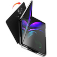 Case for Samsung Galaxy Z Fold 2 5G, Clear View, black