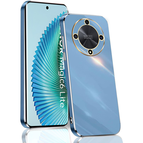 Case for Honor Magic 6 Lite 5G, Glamour CamShield, blue