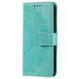 Flip case for Samsung Galaxy S23 FE, Mandala, green