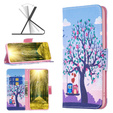 Flip case for Xiaomi Redmi Note 13 Pro 5G, Wallet, Owls & Tree