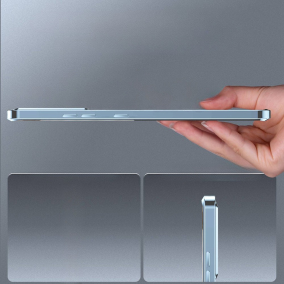 Camera Protection Case for Samsung Galaxy S20 FE, CamShield MagSafe, transparent / blue