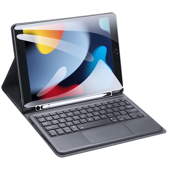 Case + keyboard iPad 10.2 2021/2020/2019, Dux Ducis Magnetic Keyboard, black
