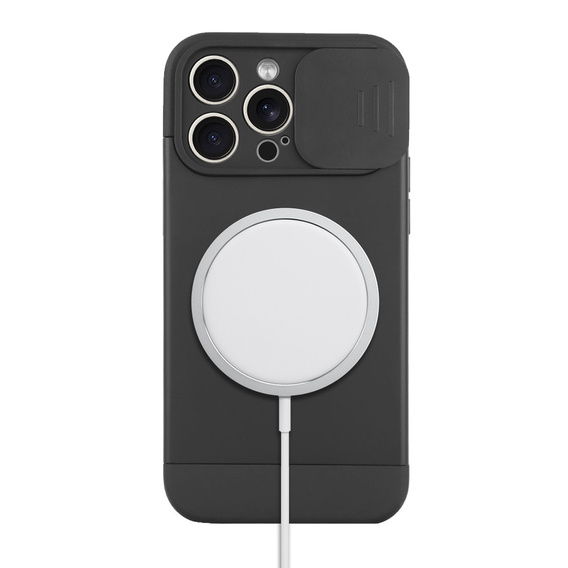 Case for iPhone 15 Pro Max, ERBORD MagArmor MagProtect Camera, black