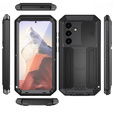 Armored case for Samsung Galaxy S24, R-JUST, black