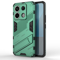 Case for Xiaomi Redmi Note 13 Pro 5G, Military kickstand, green