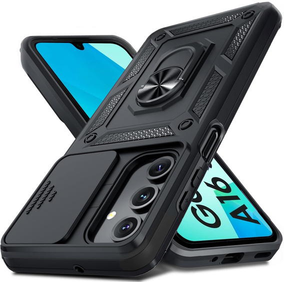Case for Samsung Galaxy A16, CamShield Slide, black