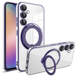 Magnetic Case for Samsung Galaxy A36 5G, for MagSafe, purple