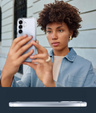 Case for Samsung Galaxy S25+ Plus, Fusion Hybrid, for MagSafe, transparent + Screen Glass