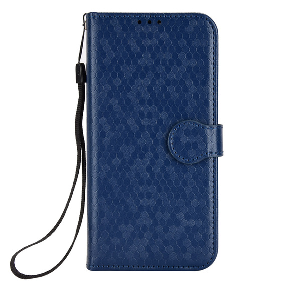 Flap case for Xiaomi Redmi 15 5G / 4G, Wallet Rhombus, blue