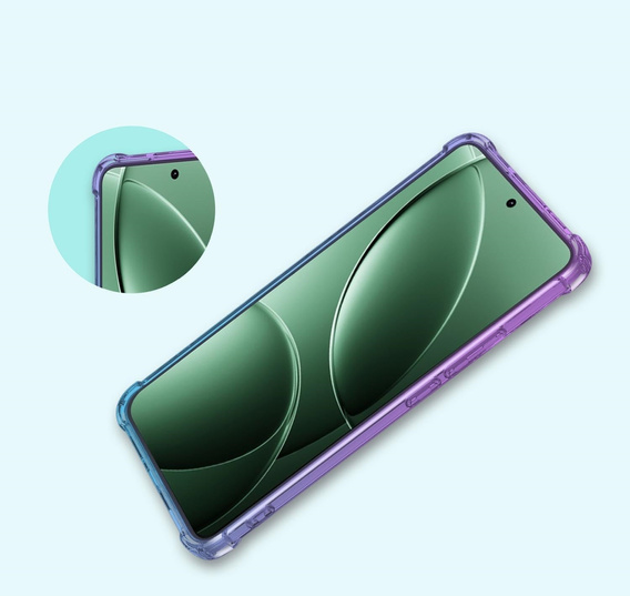 Case for Xiaomi Poco F7 Ultra, Gradient Dropproof, Purple / blue