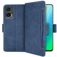 Flip case for Motorola Edge 30 Neo, Card Slot, blue