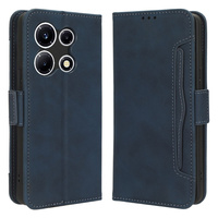 Flip case for Infinix Note 30 VIP, Card Slot, dark blue