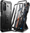 Armored case for Samsung Galaxy A25 5G, Dexnor Full Body (Two Frames), black