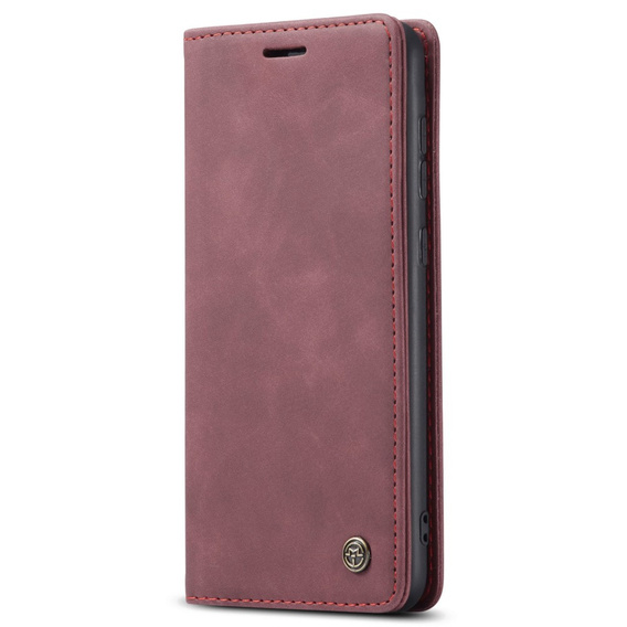 CASEME case for Samsung Galaxy A53 5G, Leather Wallet Case, red