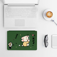 Flap case for Samsung Galaxy Tab A9, cute rabbit