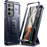 Armored case for Samsung Galaxy S21 Ultra, Dexnor Full Body, blue