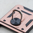 Armor Case for Samsung Galaxy Z Flip5 5G, Nox Case Ring, pink rose gold
