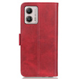 Flip case for Motorola Moto G53 5G / G13 / G23, Wallet, red