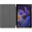 Case for Samsung Galaxy Tab A8 10.5 SM-X200 SM-X205, Smartcase, maroon