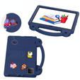 Children's case for T Tablet 5G, Cute Patterns, with stand, dark blue