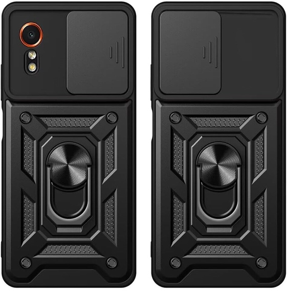 Case for Samsung Galaxy Xcover 7, CamShield Slide, black