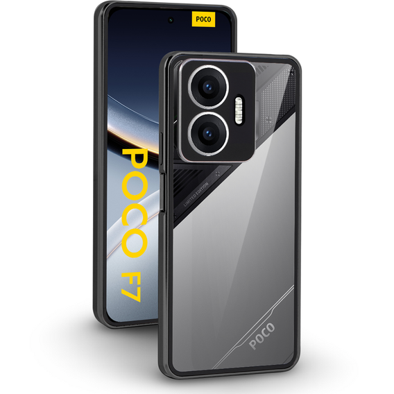 Magnetic Dual Glass case for Xiaomi Poco F7 5G