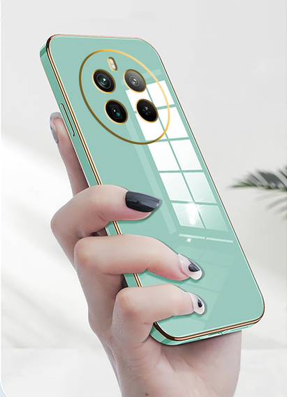 Case for Realme 12 Pro 5G / 12 Pro+ 5G, Glamour CamShield, mint